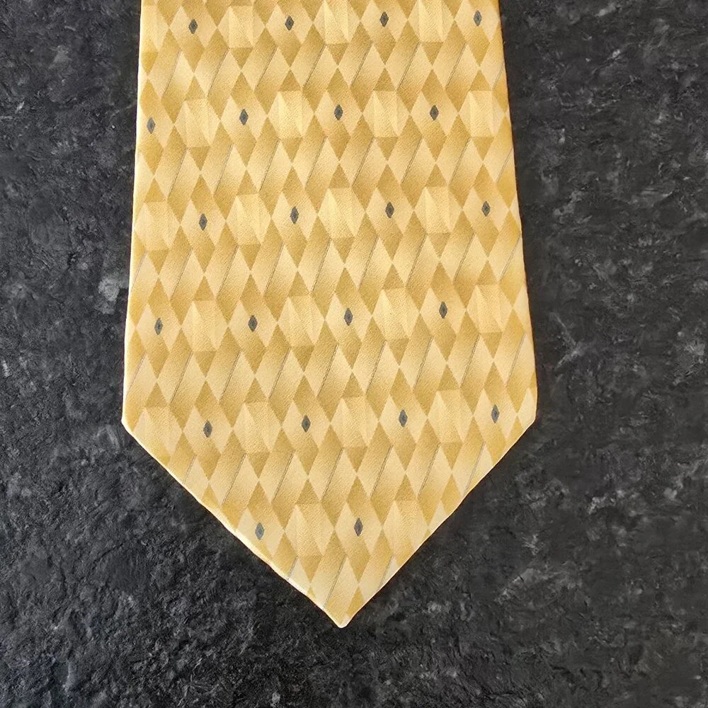 Stanfford Executive Men's Tie, 100% Silk: Extra Long